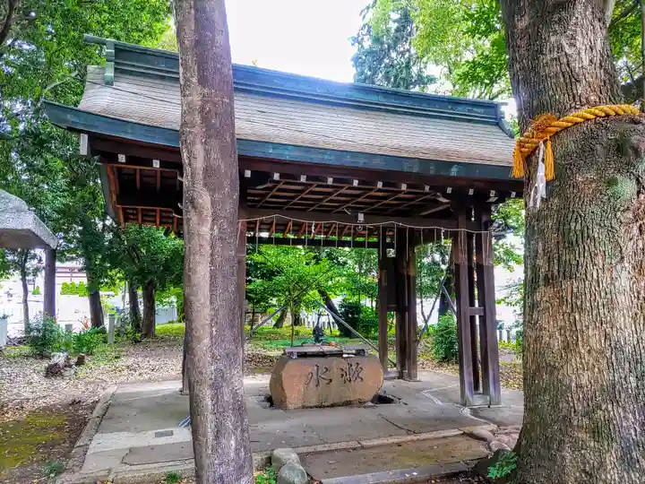 神明社(小牧神明社)の手水舎