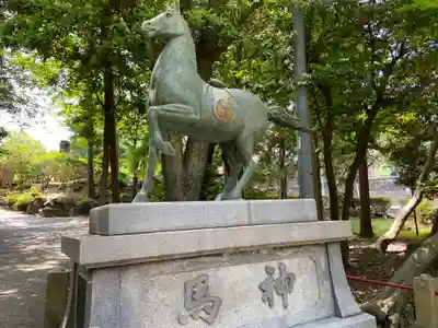 六所神社の狛犬