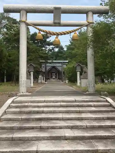 新十津川神社の鳥居