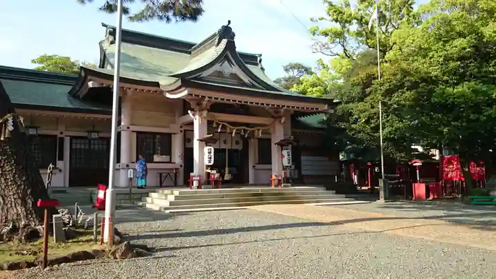 羽田八幡宮の本殿・本堂
