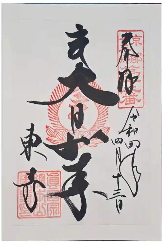 東寺（教王護国寺）の御朱印