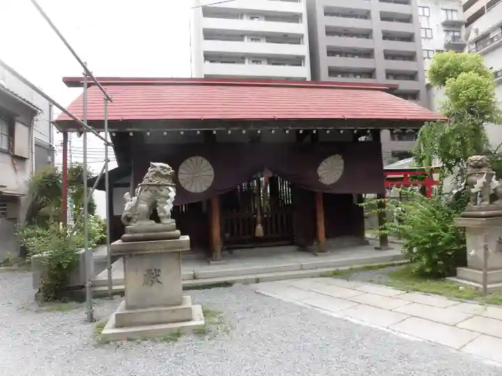 生國魂神社御旅所の本殿・本堂