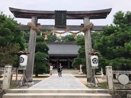 松陰神社の鳥居