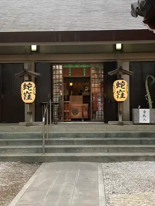 蛇窪神社の本殿・本堂