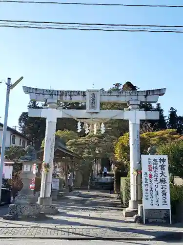 豊景神社の鳥居