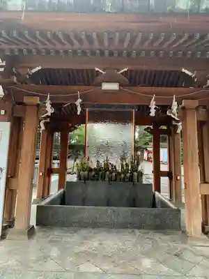 宮地嶽神社の手水舎