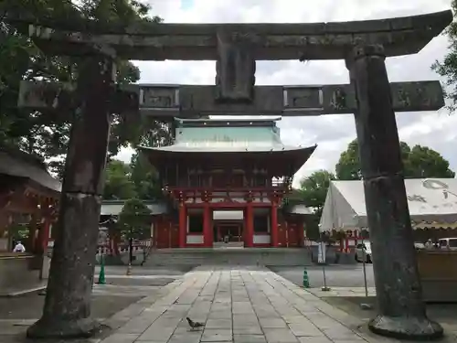 藤崎八旛宮の鳥居