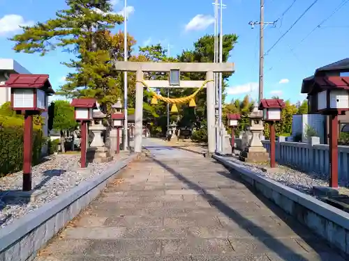 神明社（一ツ木神明社）の鳥居