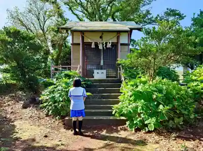 鬼岳神社の本殿・本堂