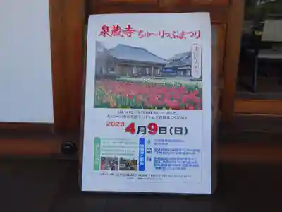 泉蔵寺のお祭り