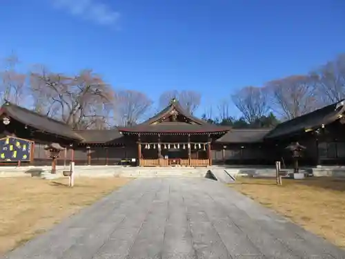 長野縣護國神社の本殿・本堂