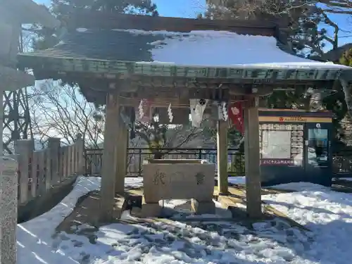 大山阿夫利神社の手水舎