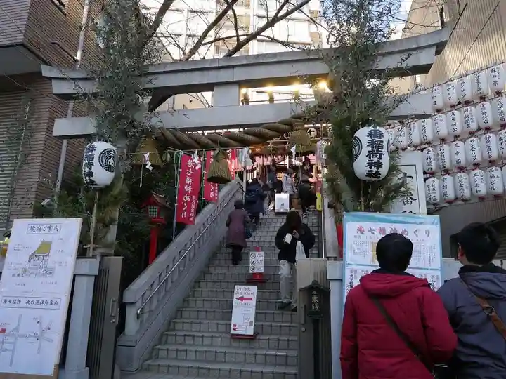 十番稲荷神社の鳥居