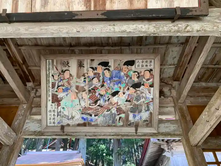 古殿八幡神社の山門・神門