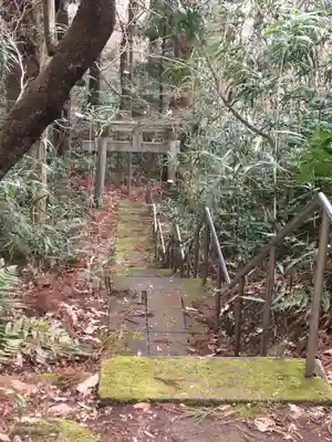 白山神社の鳥居