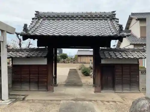 妙智寺の山門・神門