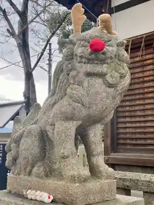 玉田神社の狛犬