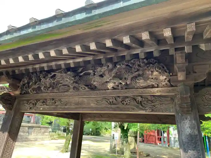 総願寺の手水舎