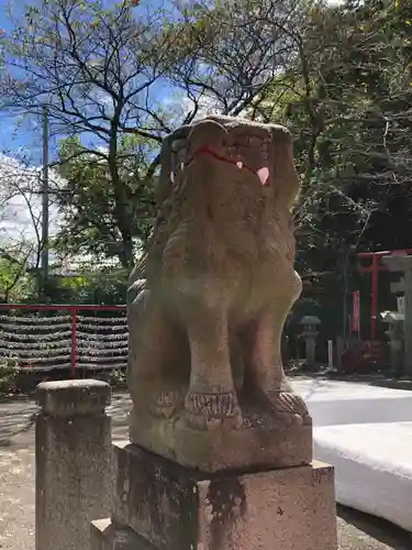 徳島眉山天神社の狛犬