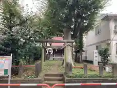 高田馬場天祖神社の鳥居