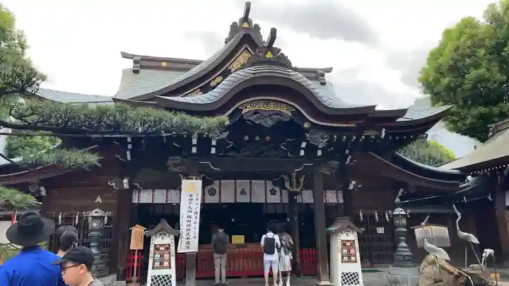 櫛田神社の本殿・本堂