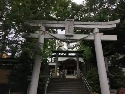 鳩ヶ谷氷川神社の鳥居