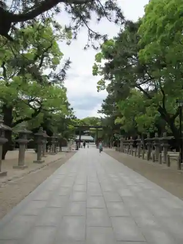 西宮神社の景色