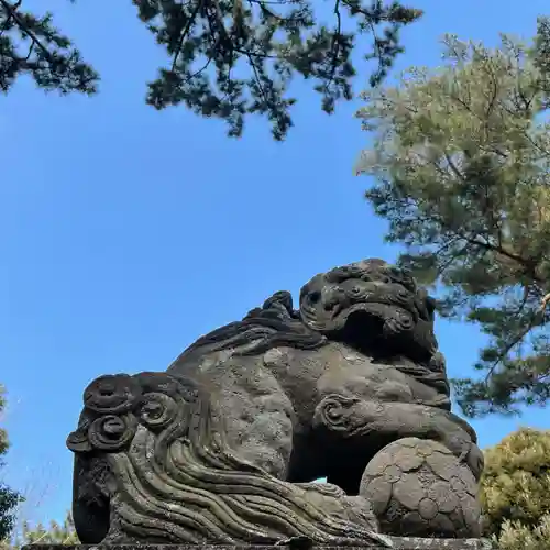 天沼八幡神社の狛犬