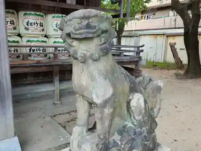 澪標住吉神社の狛犬