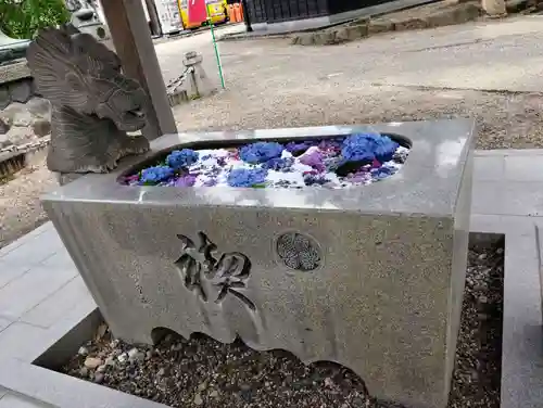 龍城神社の手水舎
