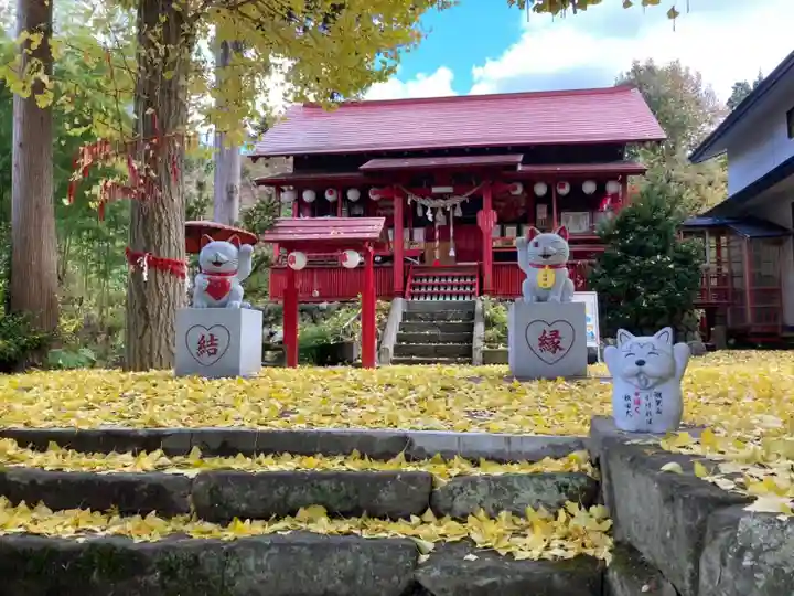 鹿角八坂神社の本殿・本堂