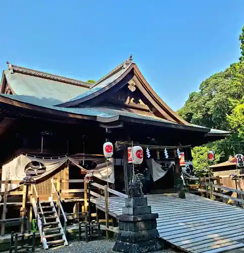 府八幡宮の本殿