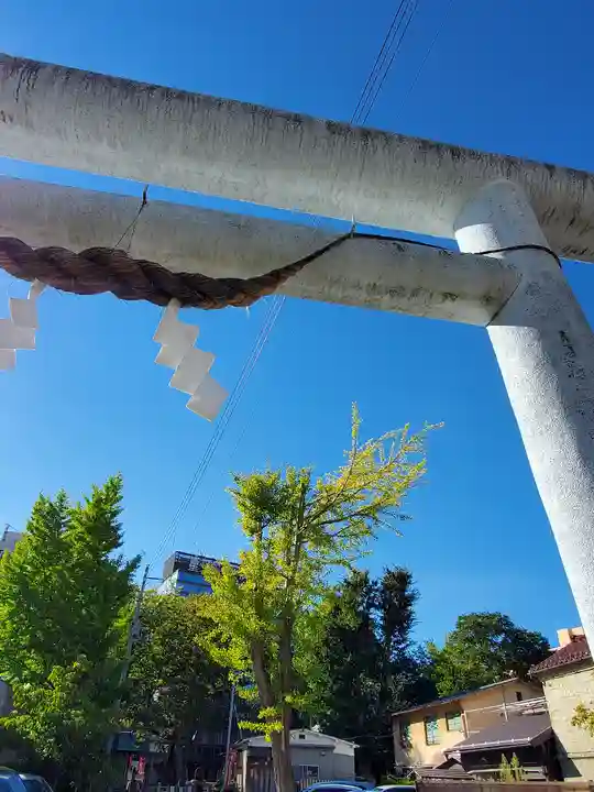 阿邪訶根神社の鳥居