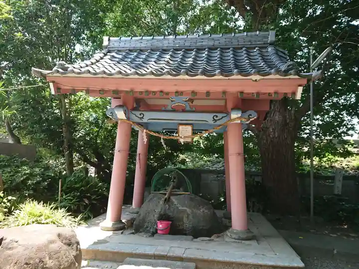 金刀比羅社の手水舎