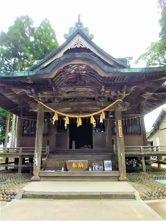 溝口竃門神社の本殿・本堂