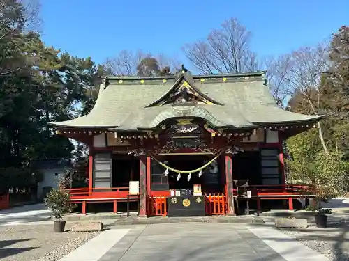玉村八幡宮の本殿・本堂