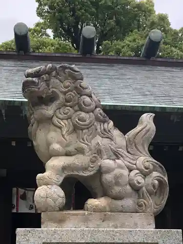 所澤神明社の狛犬