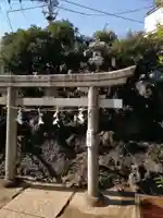 綾瀬稲荷神社の鳥居