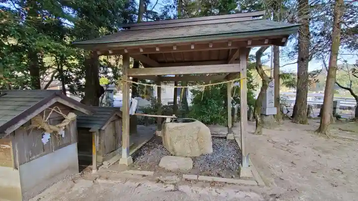 日吉神社の手水舎
