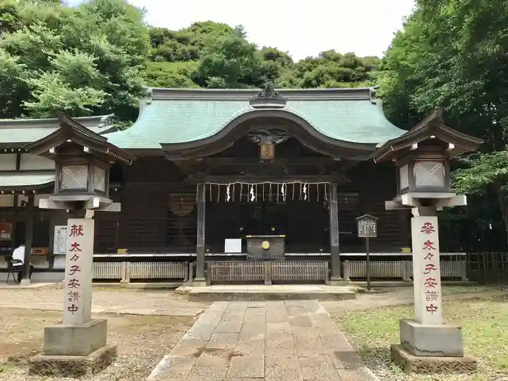 畑子安神社の本殿・本堂