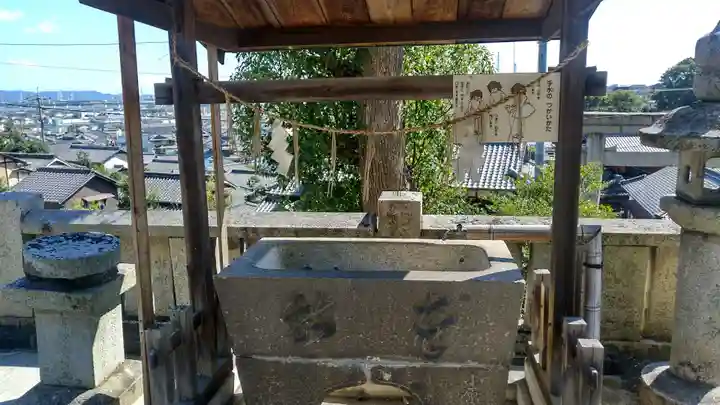 金刀比羅神社の手水舎