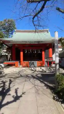 麻布氷川神社の本殿・本堂