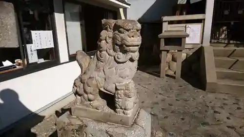 縣神社の狛犬