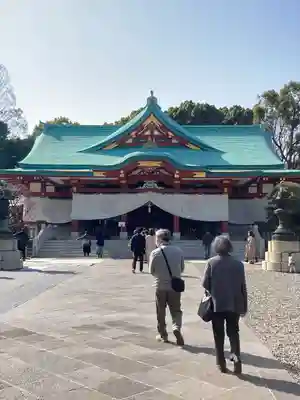 日枝神社の本殿・本堂