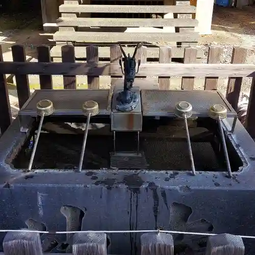 神峰神社の手水舎