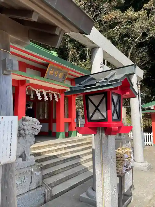 龍宮社の本殿・本堂