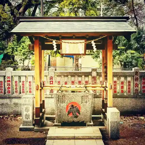 熊野神社の手水舎