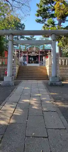 瀬田玉川神社の鳥居