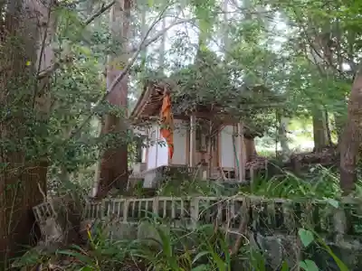 修験道社の本殿・本堂