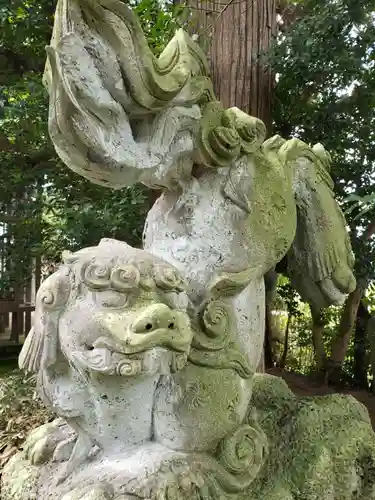 清水八幡神社の狛犬